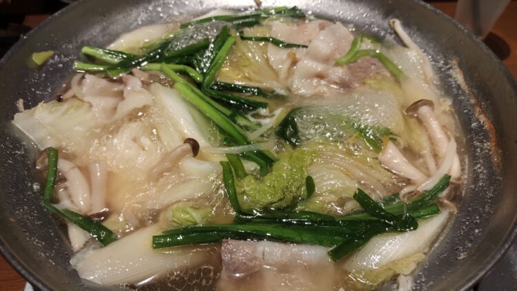 四国の酒場、しゃぶしゃぶ