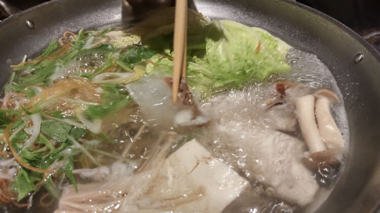 四国の酒場、しゃぶしゃぶ