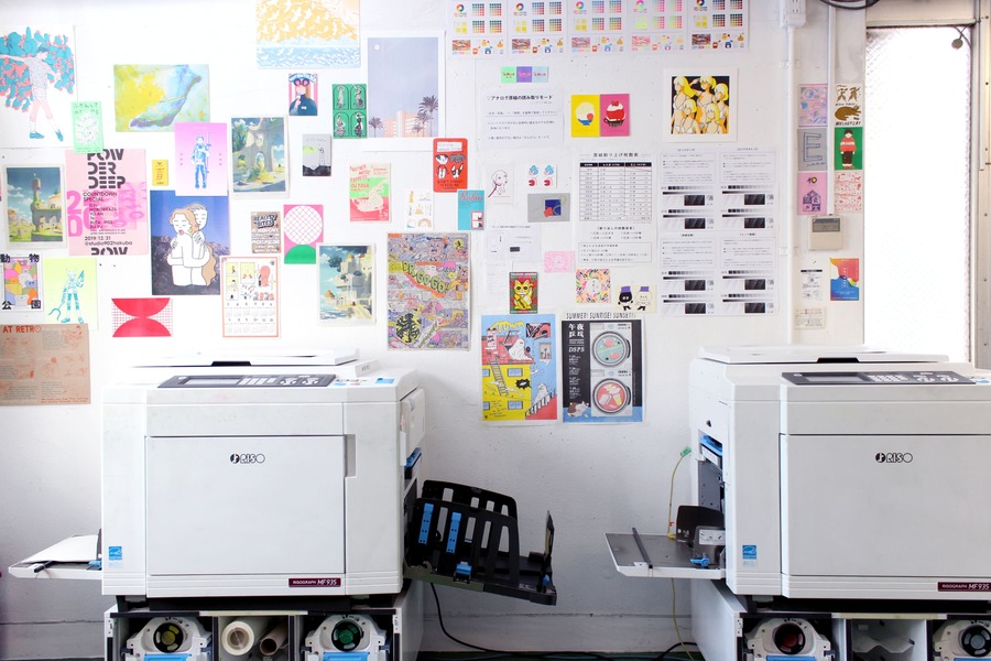 手紙社×JAM 印刷工場ピクニックin大阪　印刷工場ピクニック　レトロ印刷　紙　印刷　シルクスクリーンリソグラフ印刷