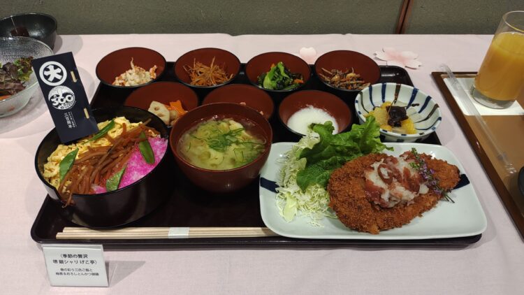 大丸心斎橋店、春のおとな様ランチ