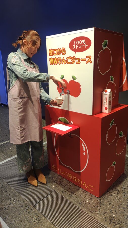 王林、りんごフェア、青い森の林檎、うめきたSHIPホール、グランフロント大阪