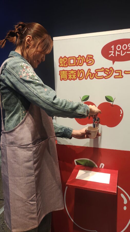 王林、りんごフェア、青い森の林檎、うめきたSHIPホール、グランフロント大阪
