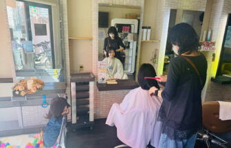 pina 美容室　子連れ