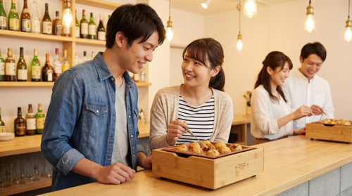 カップリングパーティー、千客万来まねきだこ、オピピチュ