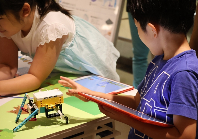 ロボットプログラミング、OSシネマズ、プログラボ