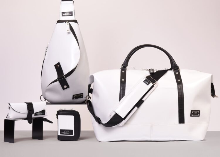 万博、ルクセンブルクパビリオン、屋根膜アップサイクルバッグ