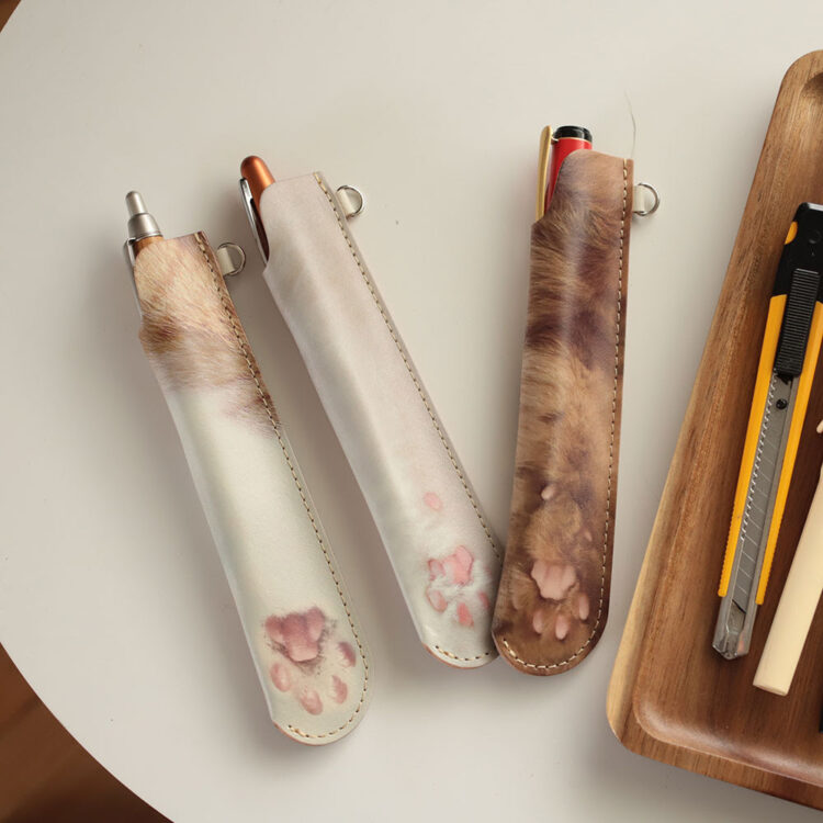 猫の手ペンシース、ガッツ、ねこ