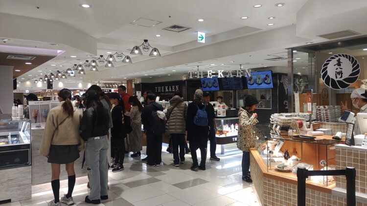 大丸梅田店、スイーツゾーン