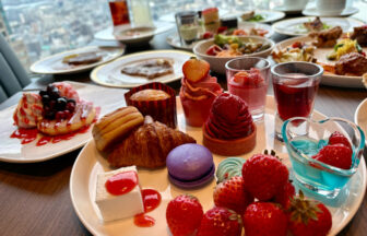 推し色　ホテル　いちごビュッフェ　アートホテル大阪ベイタワー　スカイビュッフェ51 COLOR PERSONA - Strawberry Stage -