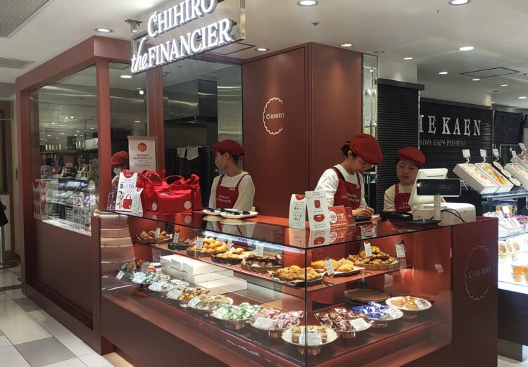 大丸梅田店、スイーツゾーン