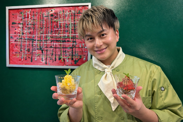 小林豊 　ファフィータ 　MEGAドリンク 　t.t Cafe&Dining Bar by Trusvia