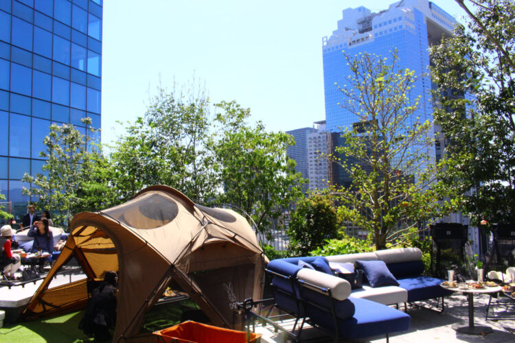 キャノピーbyヒルトン大阪梅田、キャンパーノ・ビアガーデン