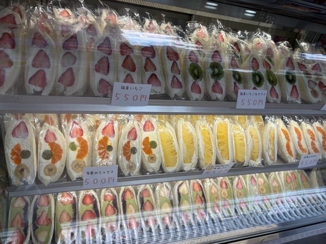 フルーツサンド、野江、城東、FRUIT CRAZY、旬のフルーツ