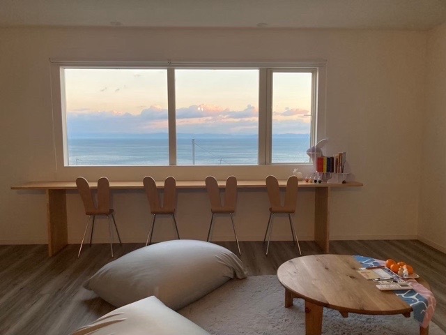 淡路島　一棟貸し　野うさぎ　絶景　大阪湾　民泊　釜口　うさぎ