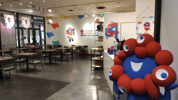 らぽっぽリンクス梅⽥、EXPO、万博、ミャクミャク