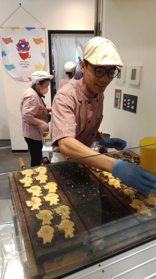 らぽっぽリンクス梅⽥、EXPO、万博、ミャクミャク