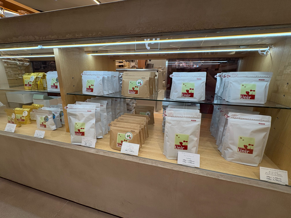 阪急うめだ本店 スペシャリティコーヒー Unir ウニール バリスタ日本チャンピオン ダイレクトトレード シードトゥカップ