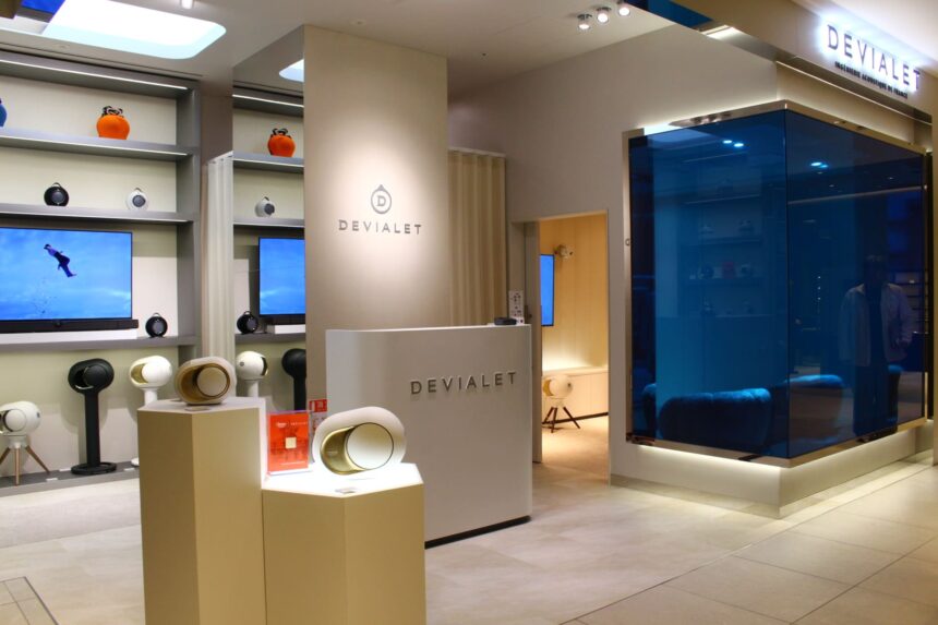 Devialet、スピーカー、クオーツ心斎橋