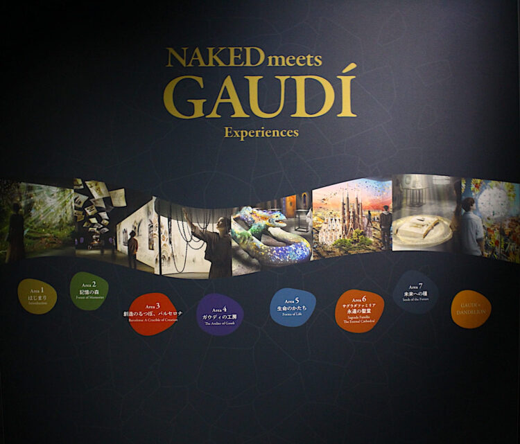 NAKED、ガウディ展