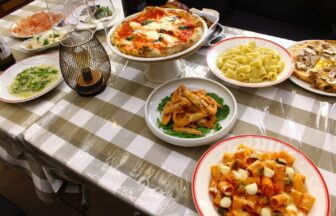 トラットリア アル・ポンピエーレ、イタリアンルーフトップビアガーデン、阪急うめだ本店