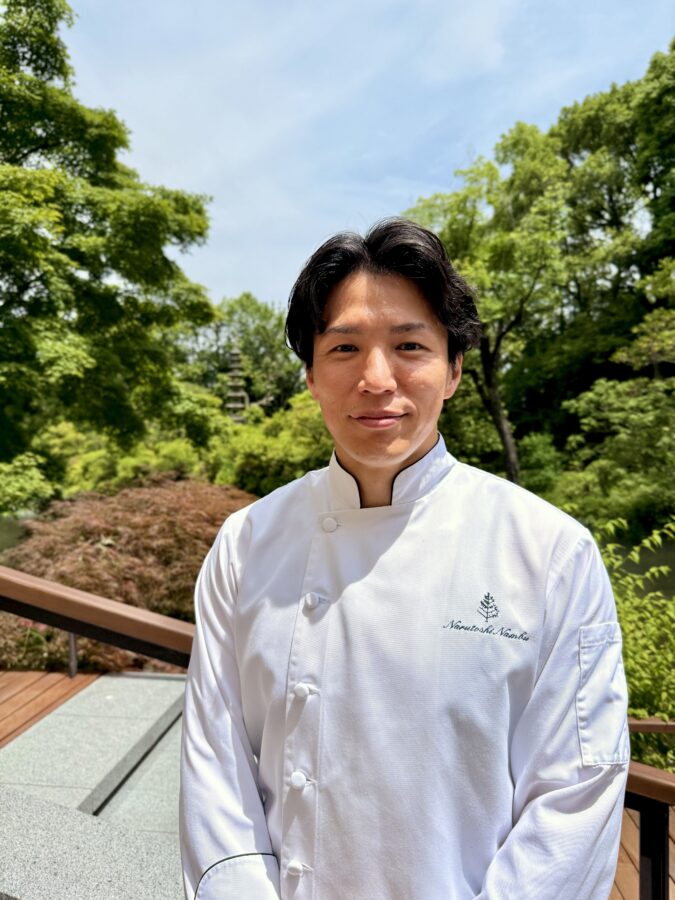 フォーシーズンズホテル京都、バカラ、サマーピーチ・クリスタルアフタヌーンティー