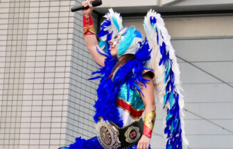 港区　弁天町　観覧無料　港区プロレスまつり いじめ撲滅プロレス　防犯教室　フライング・ペンギン　チャリティイベント