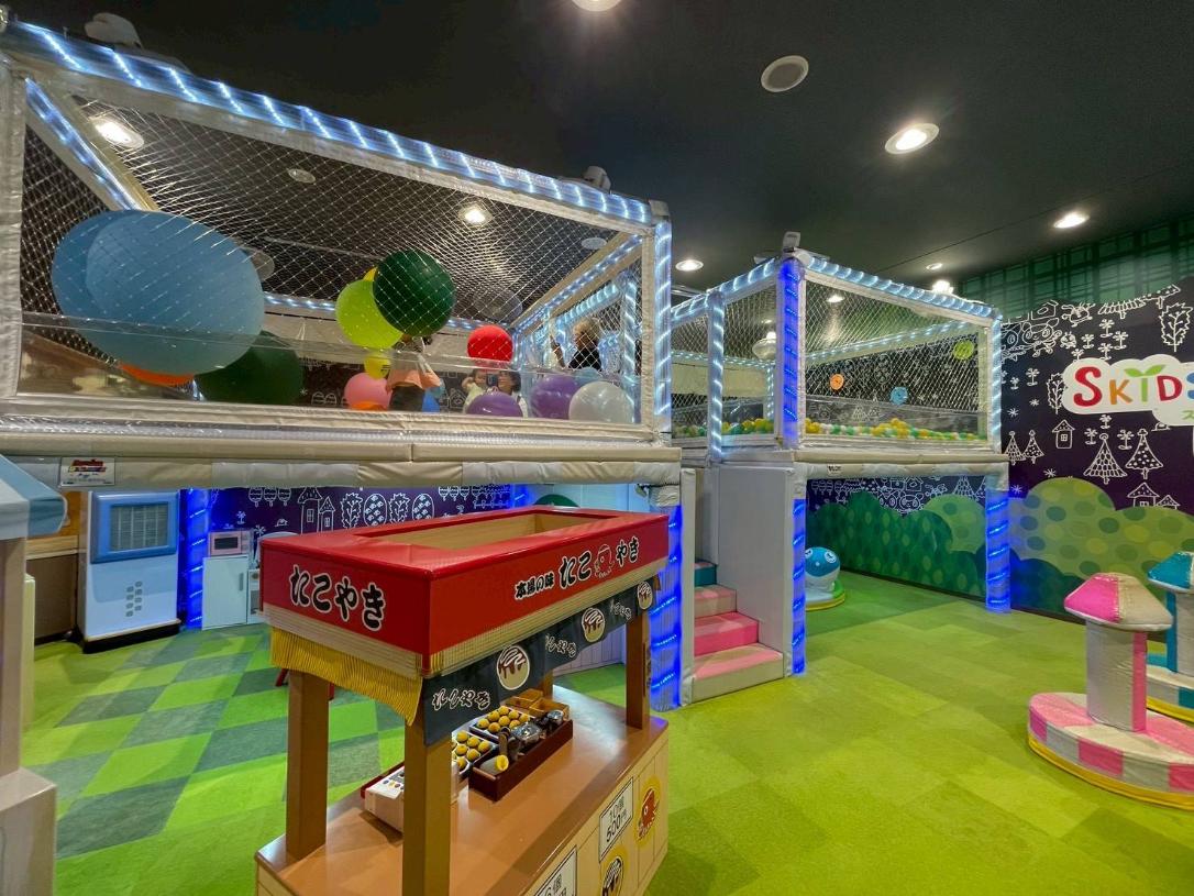 雨の日遊び場 暑い日遊び場 守口 イオンモール大日 スキッズガーデン 室内遊具