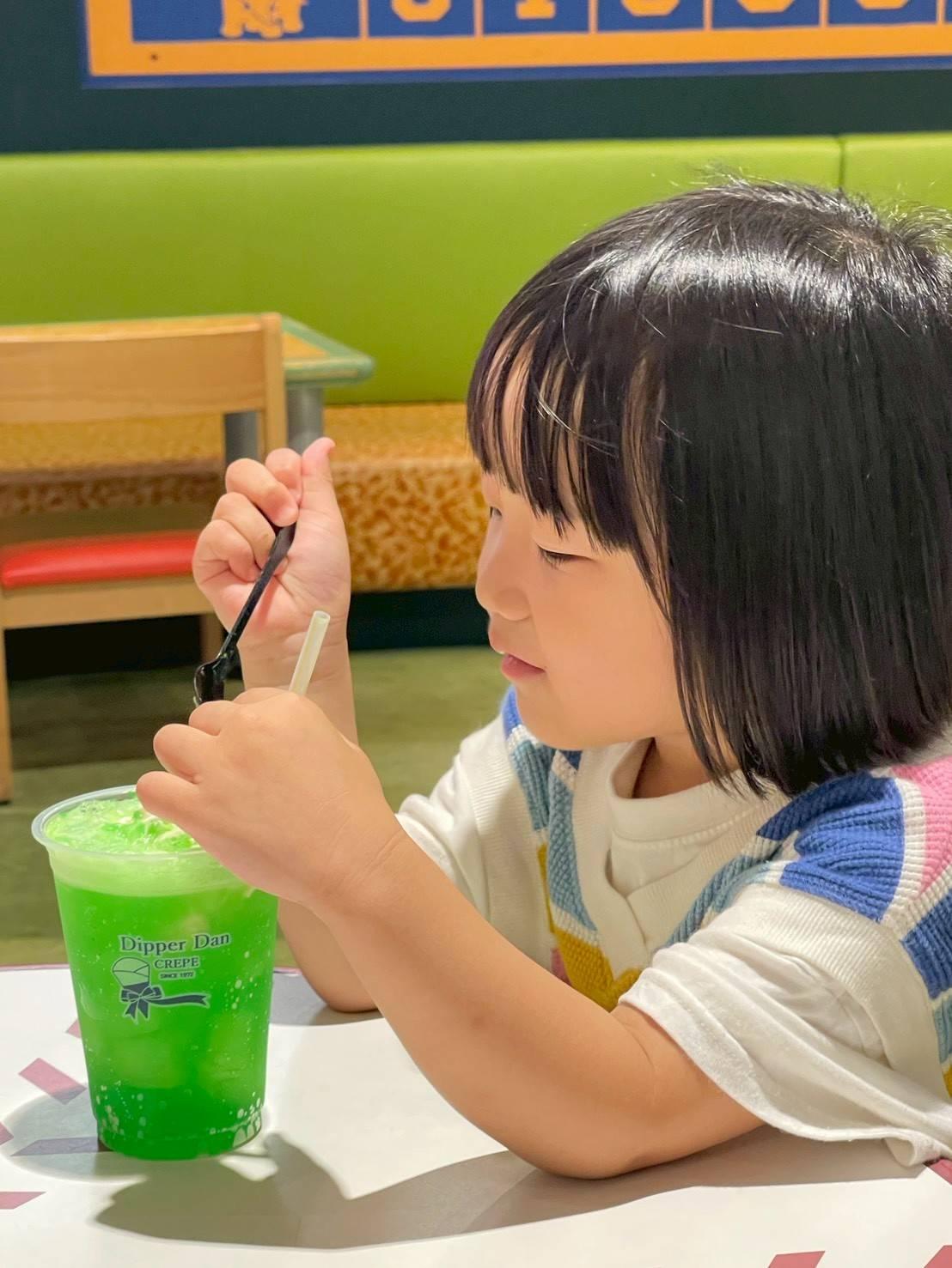 イオンモールドームシティー フードコート 冷たい飲み物