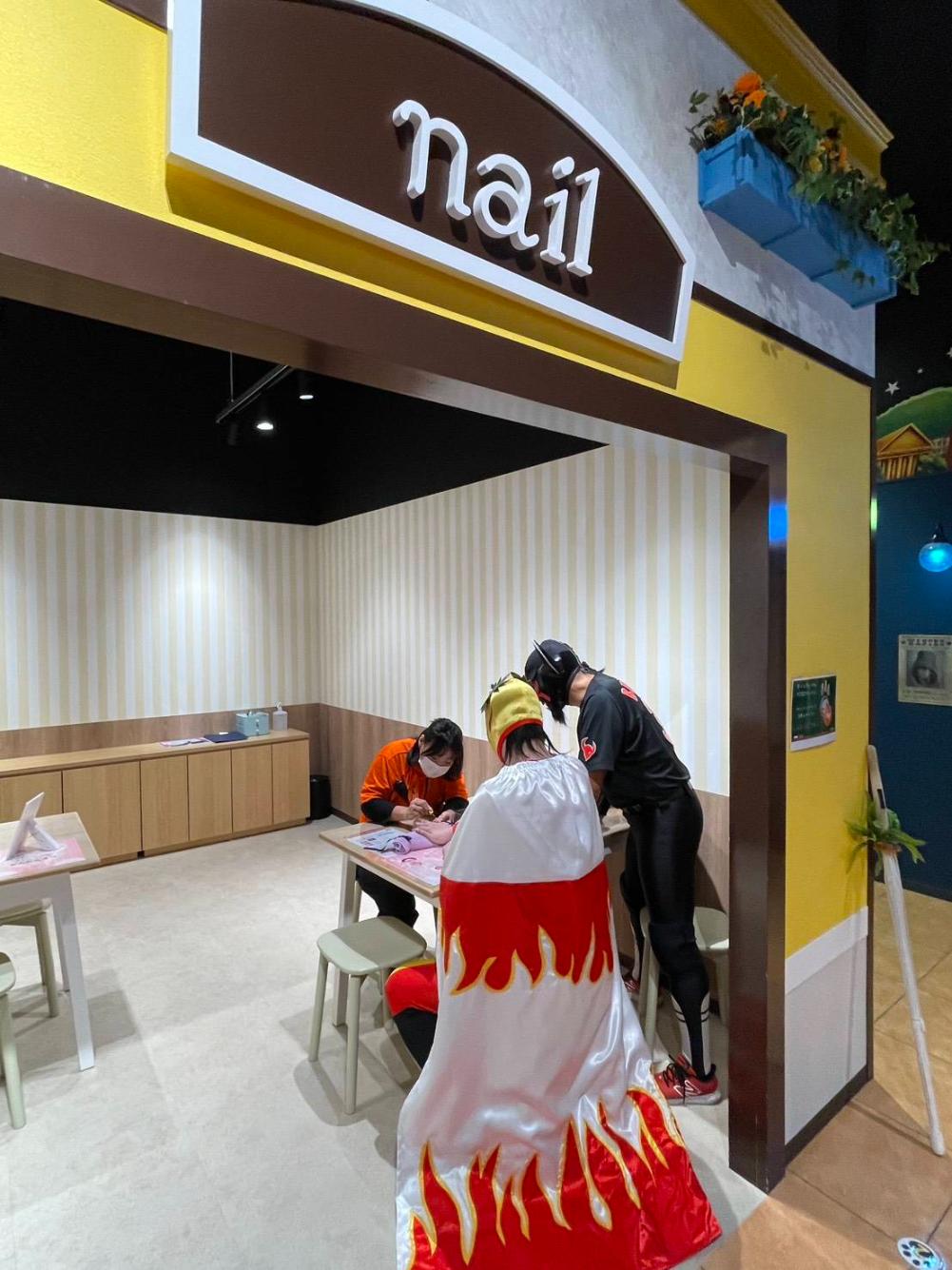 イオンモール大日 カンドゥー ネイル体験