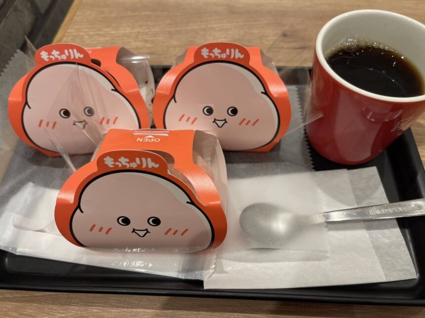 ミスド新作　もっちゅりん　レビュー
