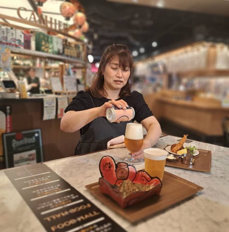大丸心斎橋店、BEER FEST、ちょい飲みセット
