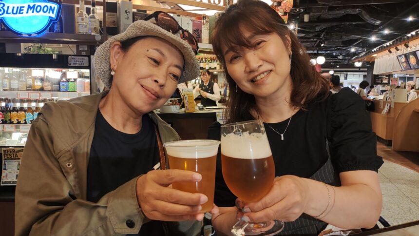 大丸心斎橋店、BEER FEST、ちょい飲みセット