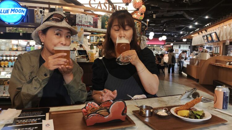 大丸心斎橋店、BEER FEST、ちょい飲みセット