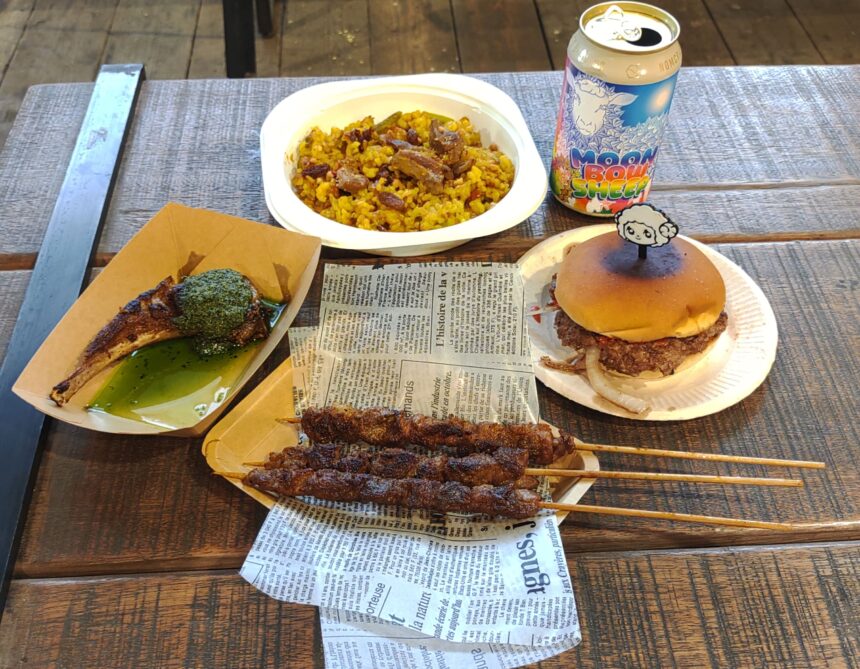 ラム肉、大阪ひつじフェスタ