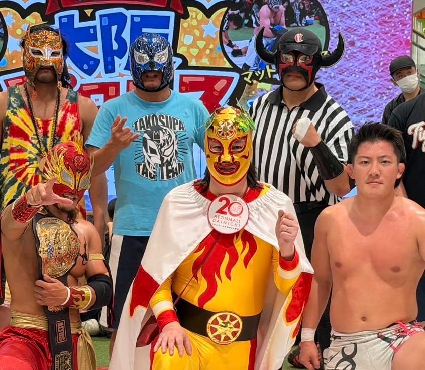 イオンモール大日　大阪プロレス