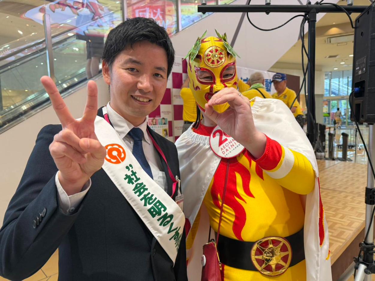 イオンモール大日　イベント　社会を明るくする運動