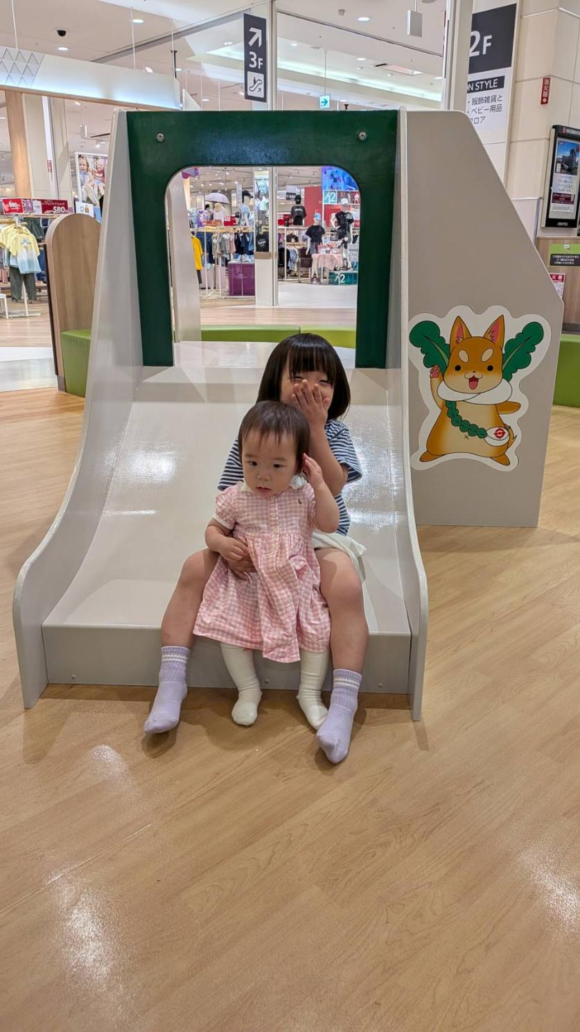 イオンモール大日　子連れ　もり吉広場