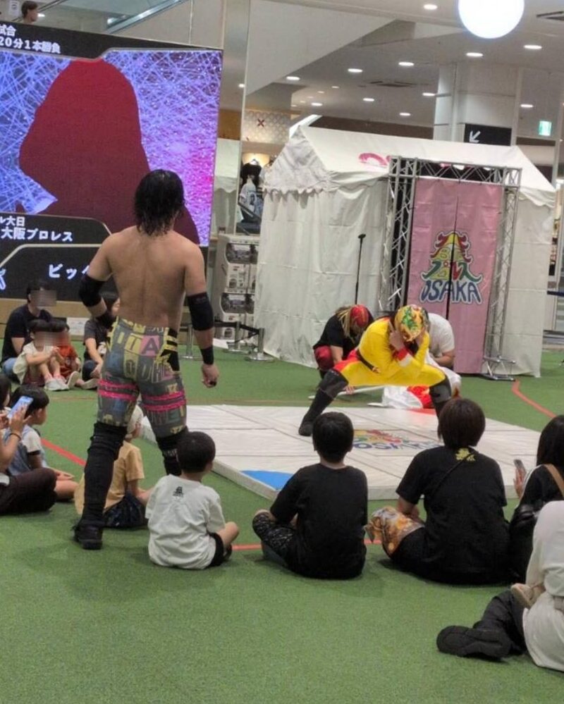 イオンモール大日　SHIBANIWA　大阪プロレス
