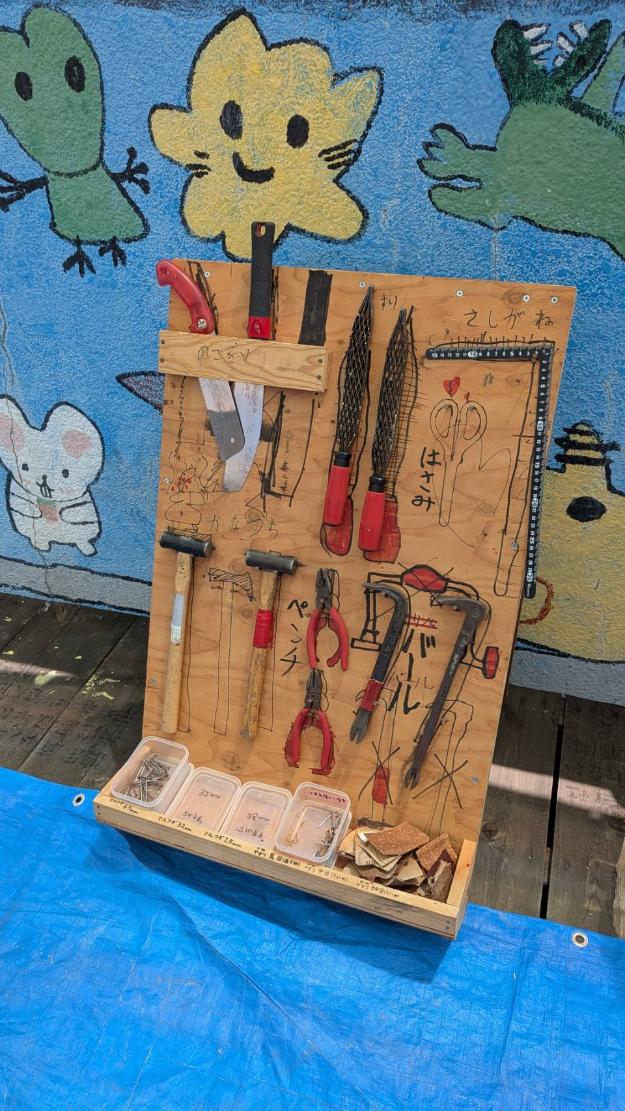 西成区 にしなりジャガピーパーク 工作
