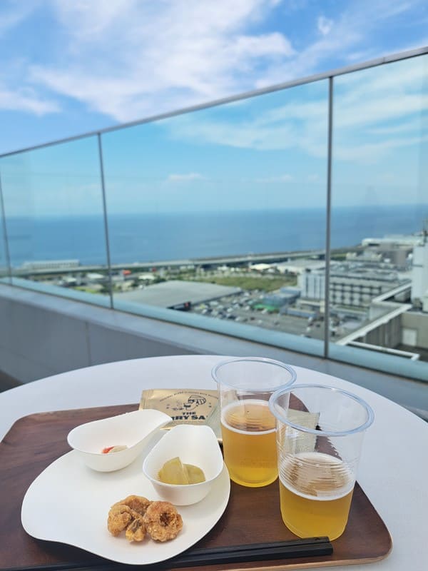 OMO関西空港、夕陽、星野リゾート、よなよなムーンウォーク、よなよなご近所ビアガーデン