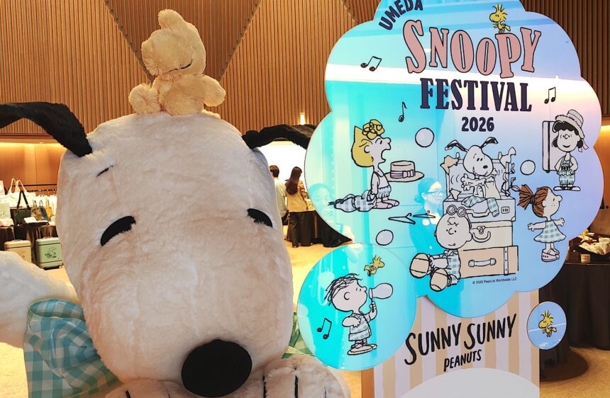 阪急うめだ本店、PEANUTS、スヌーピー