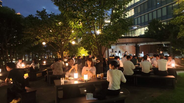 大人のビアガーデン、グランフロント大阪、THE COSMOPOLITAN GRILL