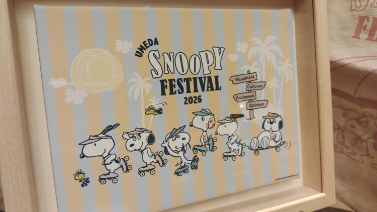 阪急うめだ本店、PEANUTS、スヌーピー