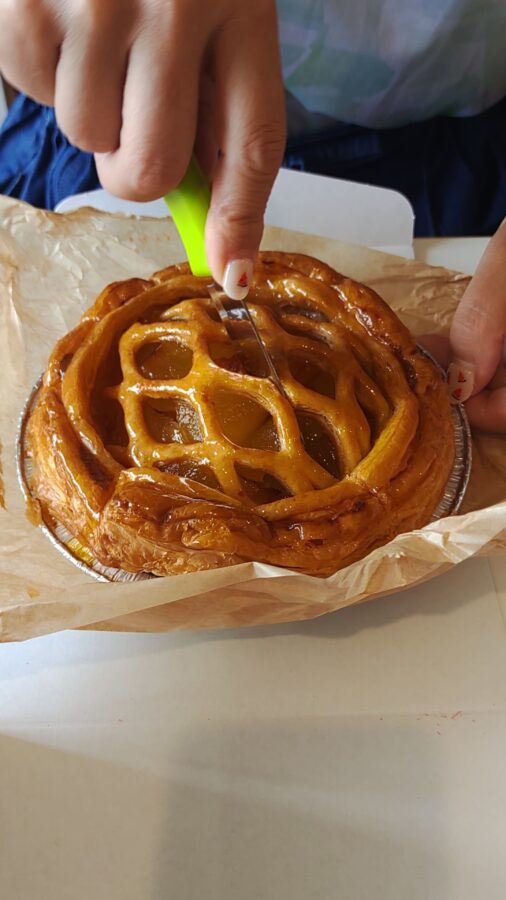 りくろーおじさんの店、チーズケーキ、大丸梅田店、アップルパイ