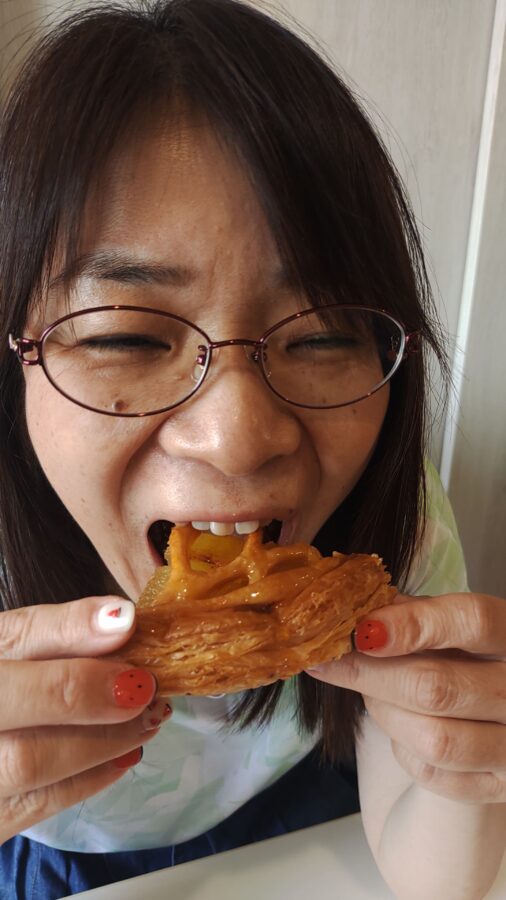 りくろーおじさんの店、チーズケーキ、大丸梅田店、アップルパイ