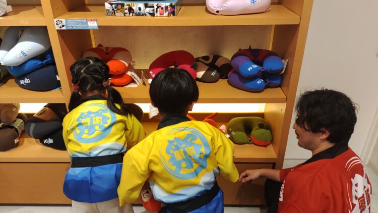 はたらく、夏休み、Yogibo