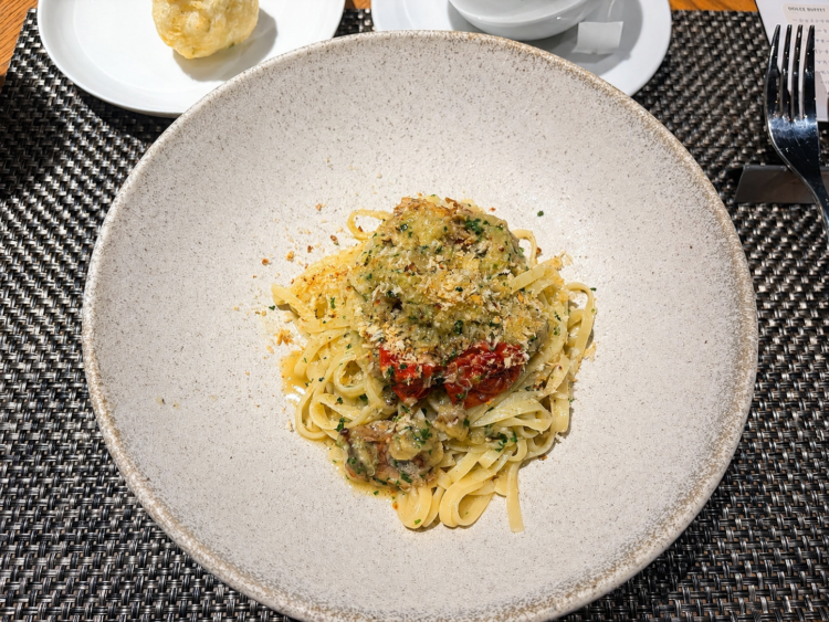サンマのアーリオオーリオ　心斎橋駅直結　本格イタリアン　デザートブッフェ　Cucina Bella クッチーナ ベッラ　Nishideria ミシュラン 大丸心斎橋店