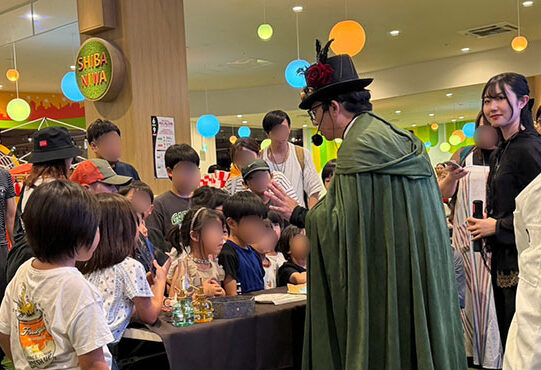 イオンモール大日　イベント　マノワール先生の魔法のお菓子学校