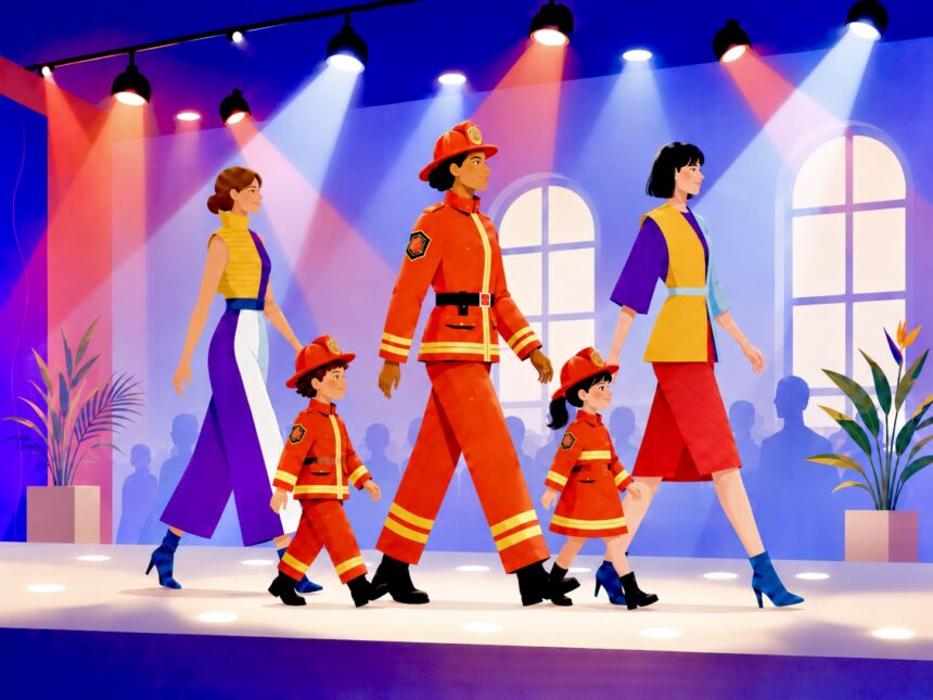 ファッション、防災、Maison Runway OSAKA COLLECTION