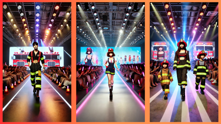 ファッション、防災、Maison Runway OSAKA COLLECTION